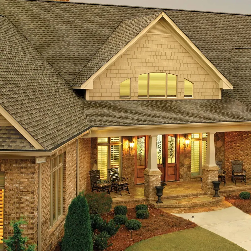 Weathered Wood asphalt shingle roof