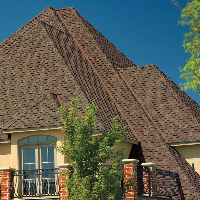 Adobe Sunset designer shingle roof